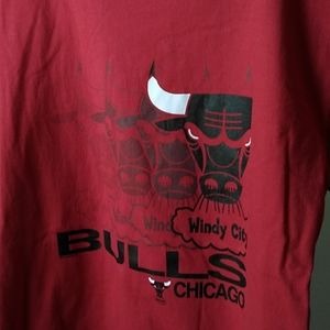 Chicago Bulls double shirt look t-shirt